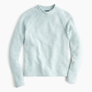 J. Crew Heather Grey 1988 Rollneck Merino Wool Sweater, Size XS and XXS